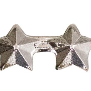 Double Silver Star Ribbon Attacchment