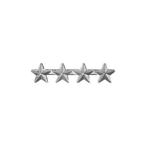 Four Silver Star Ribbon Attachment